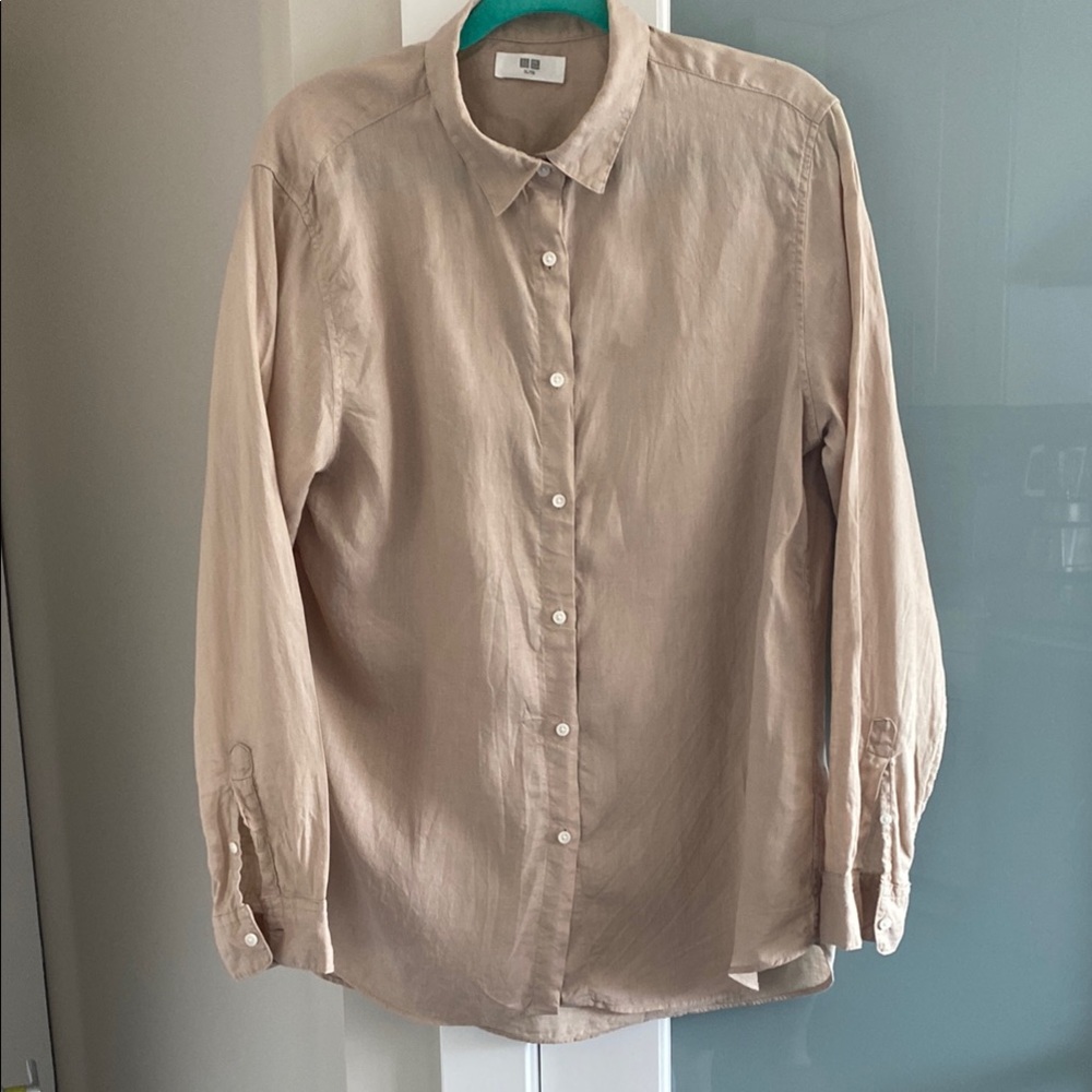 Uniqlo 100% linen shirt - XL